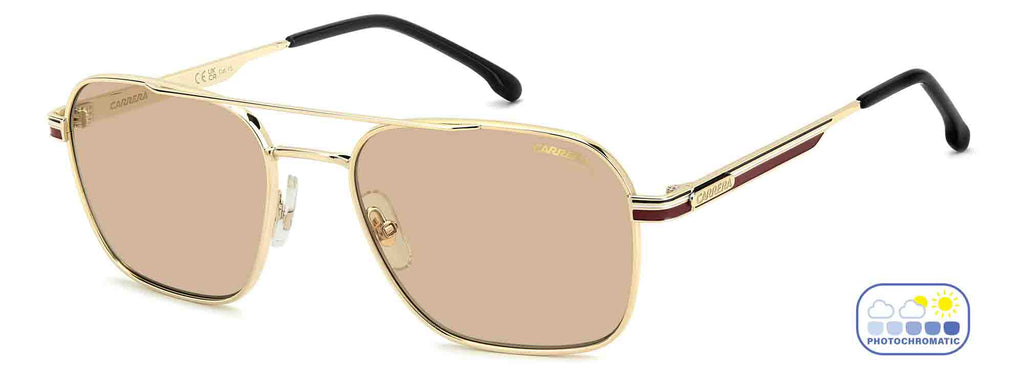 Carrera 379/S #colour_gold-burgundy-brown-photochromic