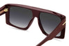 Victoria Beckham VB7000/S #colour_burgundy-grey-gradient
