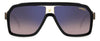 Carrera 1053/S Black Beige/Brown Shaded Blue Mirror #colour_black-beige-brown-shaded-blue-mirror
