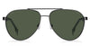 Boss 1485/S Matte Ruthenium Green/Green Polarised #colour_matte-ruthenium-green-green-polarised