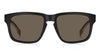 Boss 1497/S Matte Black Beige/Brown High Contrast Oleophobic Polarised #colour_matte-black-beige-brown-high-contrast-oleophobic-polarised