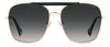 Polaroid PLD6201/S/X Matte Black Gold/Grey Shaded Polarised #colour_matte-black-gold-grey-shaded-polarised