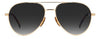 David Beckham DB1118/G/S Gold Brown Horn/Dark Grey Shaded #colour_gold-brown-horn-dark-grey-shaded