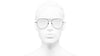 Chanel 2201Q #colour_dark silver & khahi frame.sample lenses.