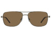 Polaroid PLD2042/S Gunmetal/Brown Polarised #colour_gunmetal-brown-polarised