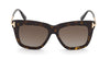 Tom Ford Dasha TF822 Dark Tortoise/Brown Polarised #colour_dark-tortoise-brown-polarised