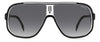 Carrera 1058/S Black White/Dark Grey Shaded #colour_black-white-dark-grey-shaded