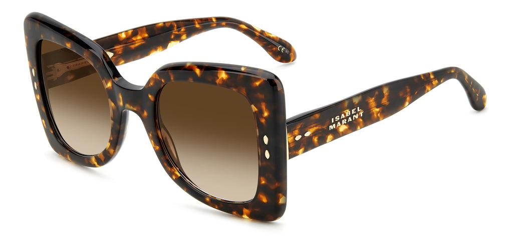 Isabel Marant IM 0120/S Havana/Brown Gradient #colour_havana-brown-gradient