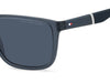 Tommy Hilfiger TH2043/S Matte Black Blue/Blue #colour_matte-black-blue-blue
