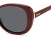 Polaroid PLD4154/S/X Burgundy/Grey #colour_burgundy-grey