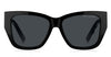 Marc Jacobs Marc 695/S Black Whte/Grey #colour_black-whte-grey