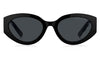 Marc Jacobs Marc 694/G/S Black Whte/Grey #colour_black-white-grey