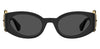 Moschino MOS154/S Black Gold/Grey #colour_black-gold-grey