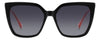Kate Spade Marlowe/G/S Black Pink/Dark Grey Gradient #colour_black-pink-dark-grey-gradient