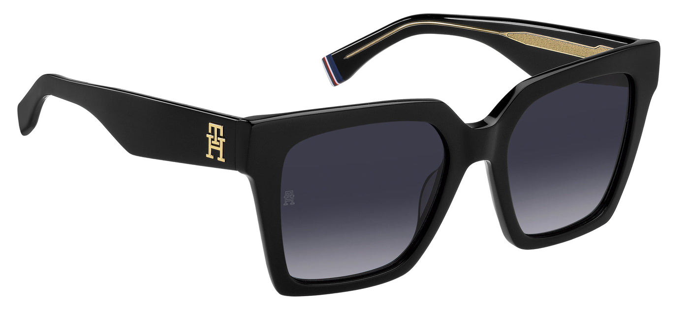 Tommy Hilfiger TH2100/S Black/Blue Gradient #colour_black-blue-gradient