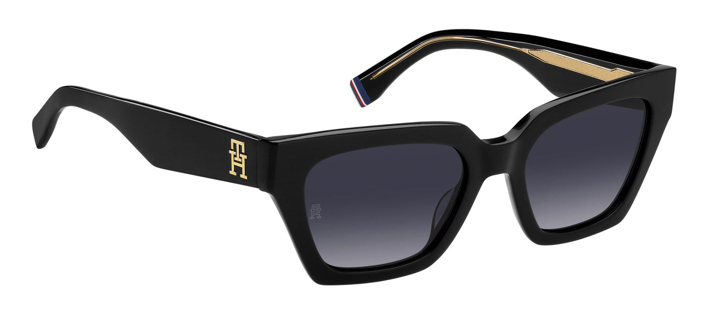 Tommy Hilfiger TH2101/S Black/Blue Gradient #colour_black-blue-gradient