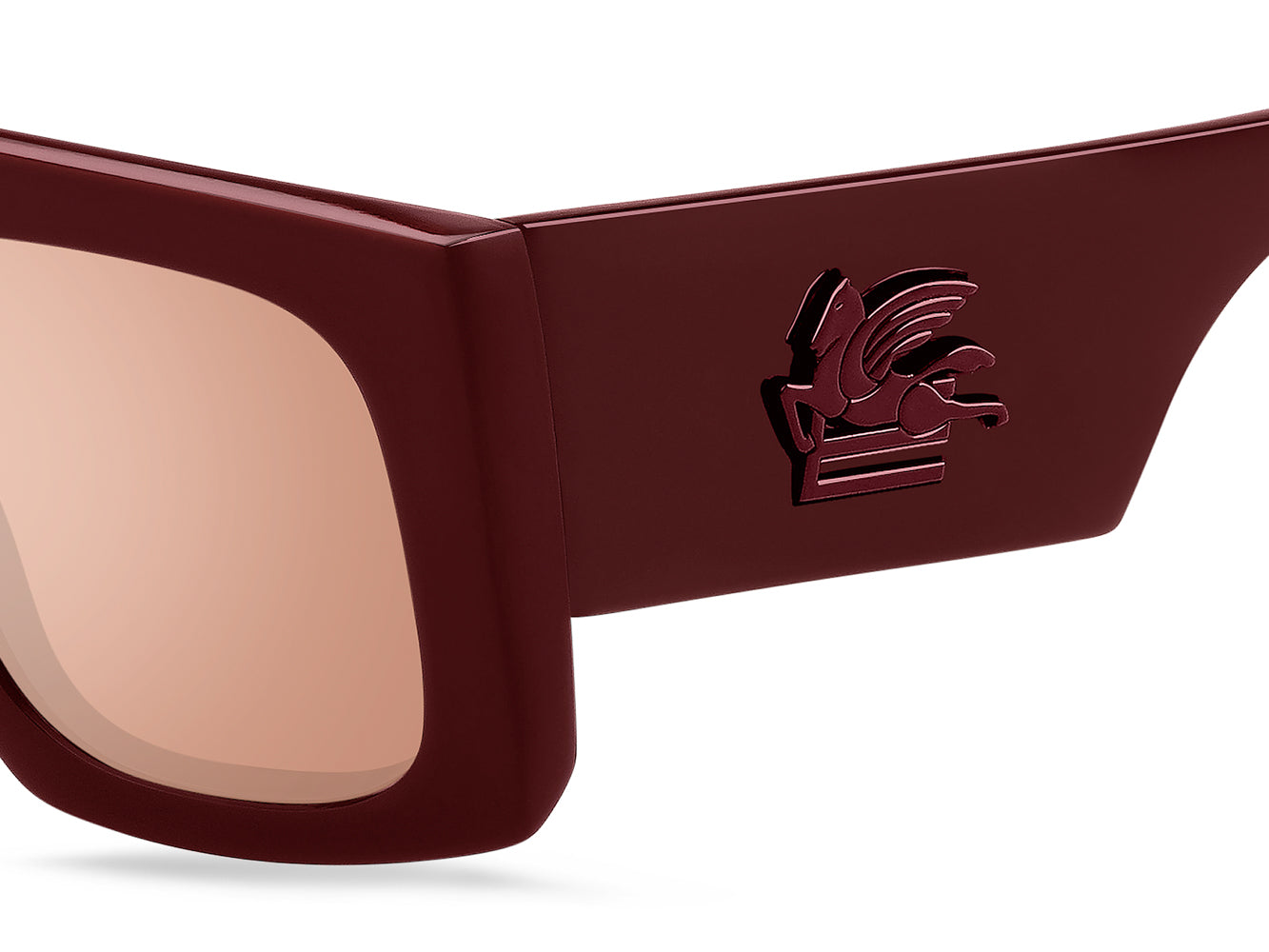 ETRO ETROSCREEN Burgundy/Pink Mirror #colour_burgundy-pink-mirror