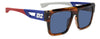 DSQUARED2 D2 0127/S Brown Horn/Blue #colour_brown-horn-blue