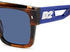 DSQUARED2 D2 0127/S Brown Horn/Blue #colour_brown-horn-blue