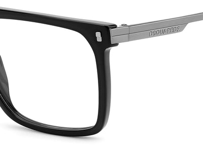 DSQUARED2 D2 0122 Black Dark Ruthenium #colour_black-dark-ruthenium