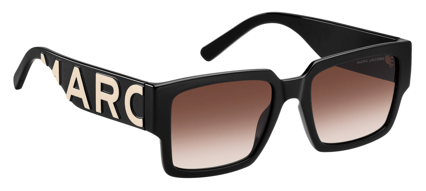 Marc Jacobs MARC 739/S Black White/Brown Gradient #colour_black-white-brown-gradient