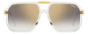Carrera Victory C 01/S Crystal/Gold Gradient Mirror #colour_crystal-gold-gradient-mirror