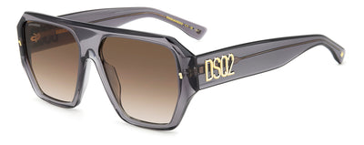 DSQUARED2 D2 0128/S Grey/Brown Gradient #colour_grey-brown-gradient