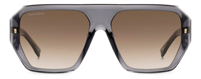 DSQUARED2 D2 0128/S Grey/Brown Gradient #colour_grey-brown-gradient