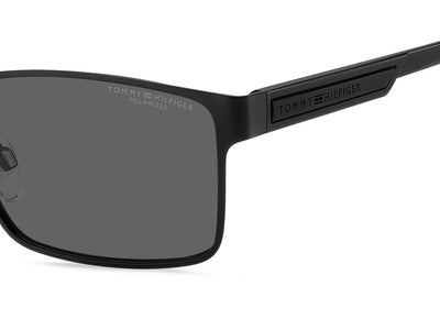 Tommy Hilfiger TH2087/S Matte Black/Grey Polarised #colour_matte-black-grey-polarised