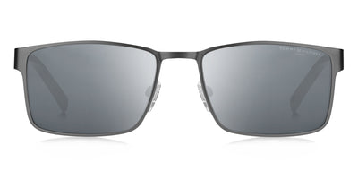 Tommy Hilfiger TH2087/S Matte Ruthenium Black/Grey-Silver Mirror #colour_matte-ruthenium-black-grey-silver-mirror