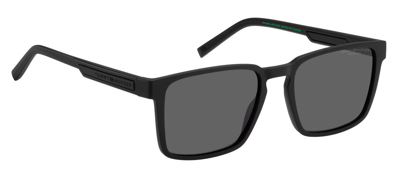 Tommy Hilfiger TH2088/S Matte Black/Grey Polarised #colour_matte-black-grey-polarised