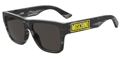 Moschino MOS167/S Grey Horn/Black #colour_grey-horn-black