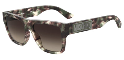 Moschino MOS167/S Brown Green Havana/Brown Gradient #colour_brown-green-havana-brown-gradient