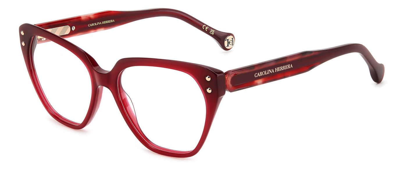 Carolina Herrera HER 0223 Burgundy Red Havana #colour_burgundy-red-havana