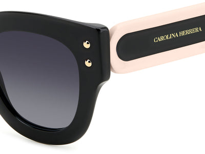 Carolina Herrera HER 0222/S Black Pink/Grey Gradient #colour_black-pink-grey-gradient