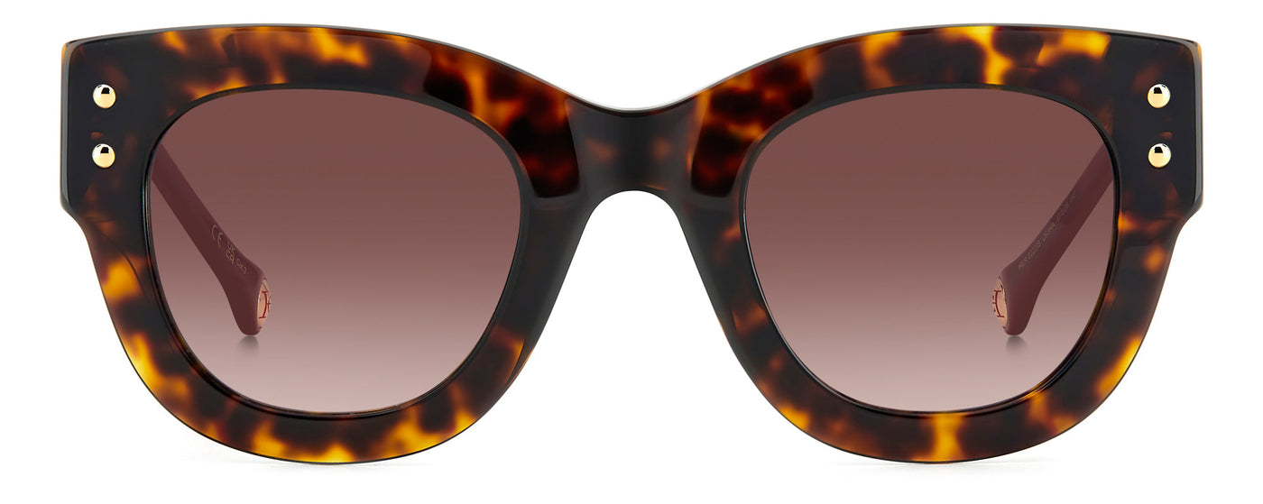 Carolina Herrera HER 0222/S Havana Red/Brown Gradient #colour_havana-red-brown-gradient