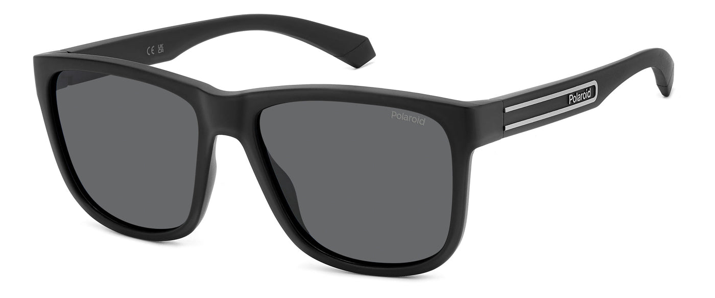 Polaroid PLD 2155/S Matte Black/Grey Polarised #colour_matte-black-grey-polarised