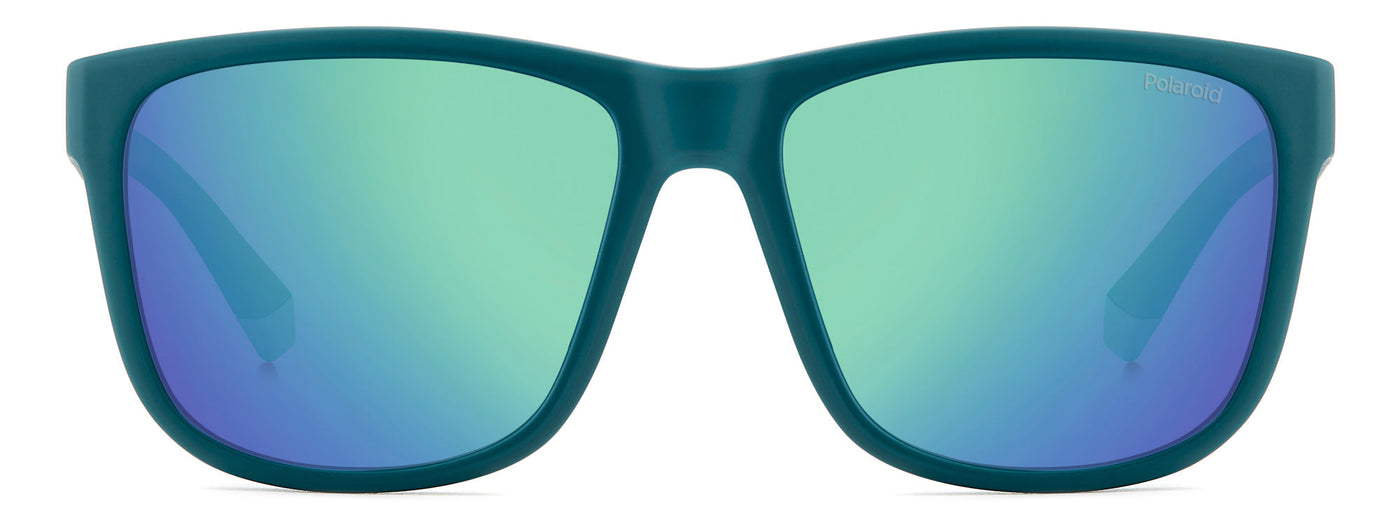 Polaroid PLD 2155/S Matte Teal/Blue Mirror Polarised #colour_matte-teal-blue-mirror-polarised