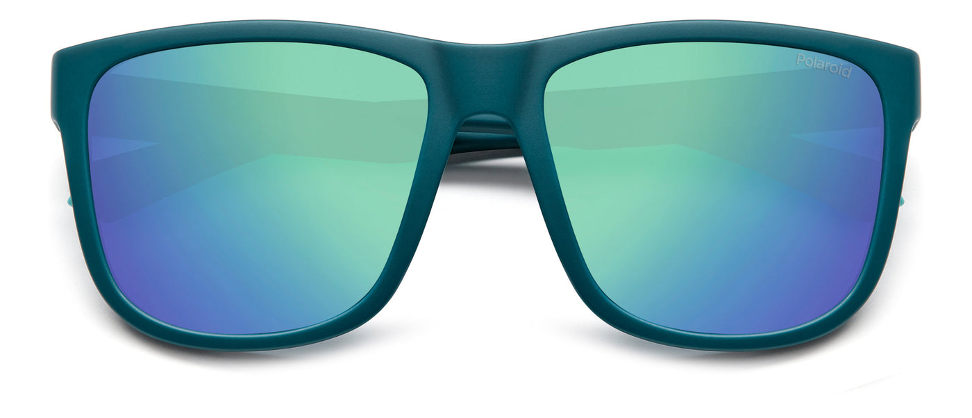 Polaroid PLD 2155/S Matte Teal/Blue Mirror Polarised #colour_matte-teal-blue-mirror-polarised