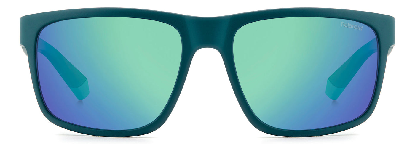 Polaroid PLD 2157/S Matte Teal/Blue Mirror Polarised #colour_matte-teal-blue-mirror-polarised