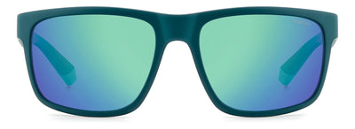 Polaroid PLD 2157/S Matte Teal/Blue Mirror Polarised #colour_matte-teal-blue-mirror-polarised