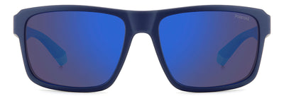 Polaroid PLD 2158/S Matte Blue/Blue Polarised Mirror #colour_matte-blue-blue-polarised-mirror