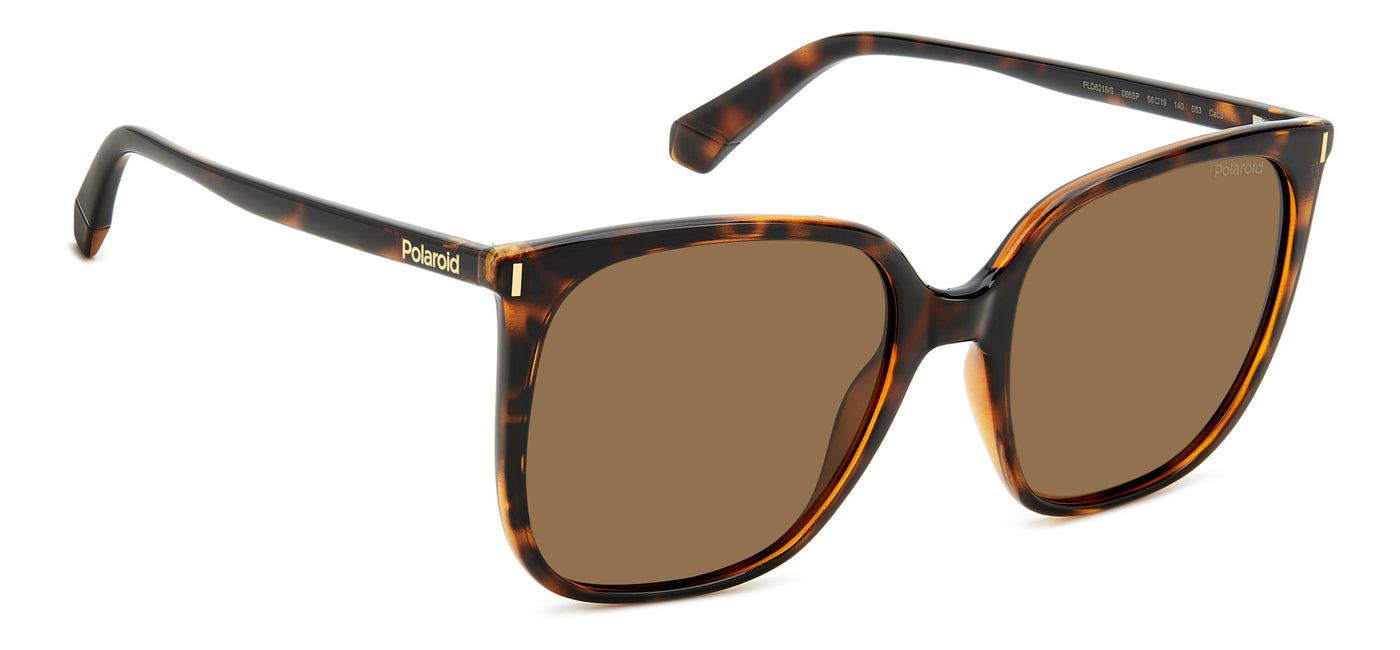 Polaroid PLD 6218/S Havana/Brown Polarised #colour_havana-brown-polarised