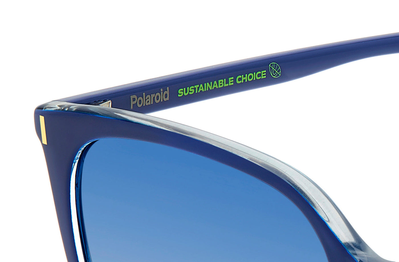 Polaroid PLD 6218/S Blue/Blue Polarised Gradient #colour_blue-blue-polarised-gradient