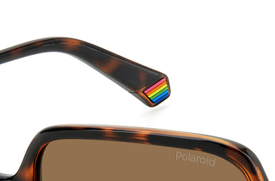 Polaroid PLD 6219/S Havana/Brown Polarised #colour_havana-brown-polarised