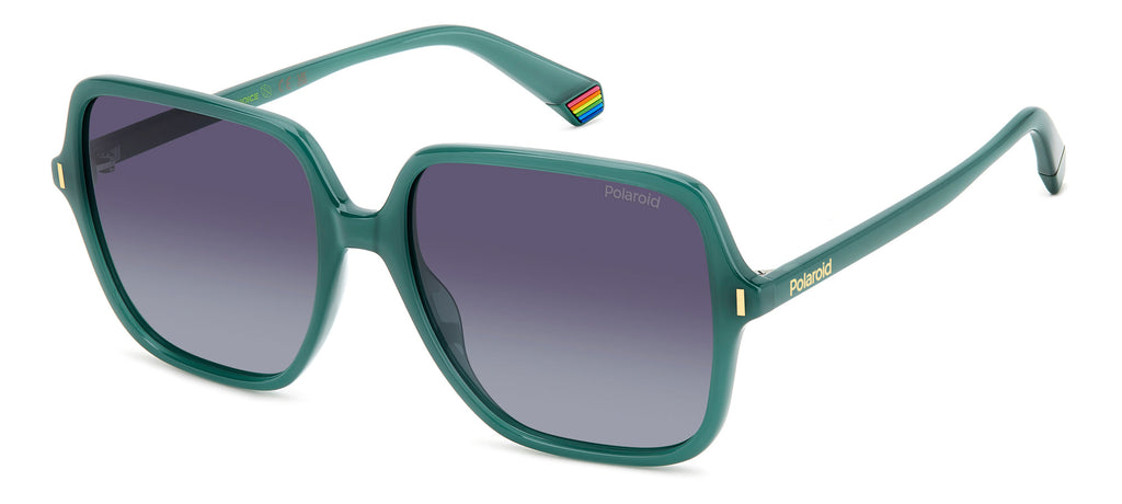 Polaroid PLD 6219/S Green/Blue Polarised Gradient #colour_green-blue-polarised-gradient