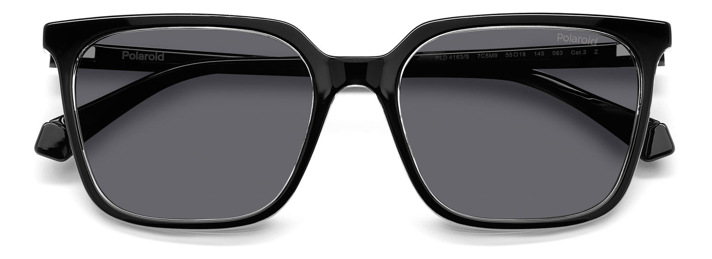 Polaroid PLD 4163/S Black Crystal/Grey Polarised #colour_black-crystal-grey-polarised