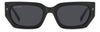 DSQUARED2 ICON 0017/S Matte Black/Grey #colour_matte-black-grey