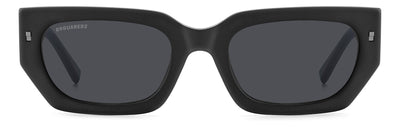 DSQUARED2 ICON 0017/S Matte Black/Grey #colour_matte-black-grey