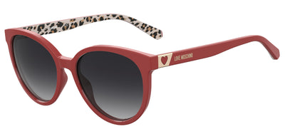 Love Moschino MOL041/S Red Animalier/Dark Grey Shaded Gradient #colour_red-animalier-dark-grey-shaded-gradient